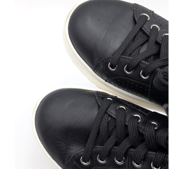 Linea Paolo Jett Platform Sneaker Shoes Lace-Up Women's Black Size US6M EU37 - Picture 10 of 10